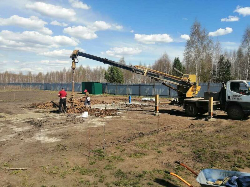Бурение скважин КП Марьина роща